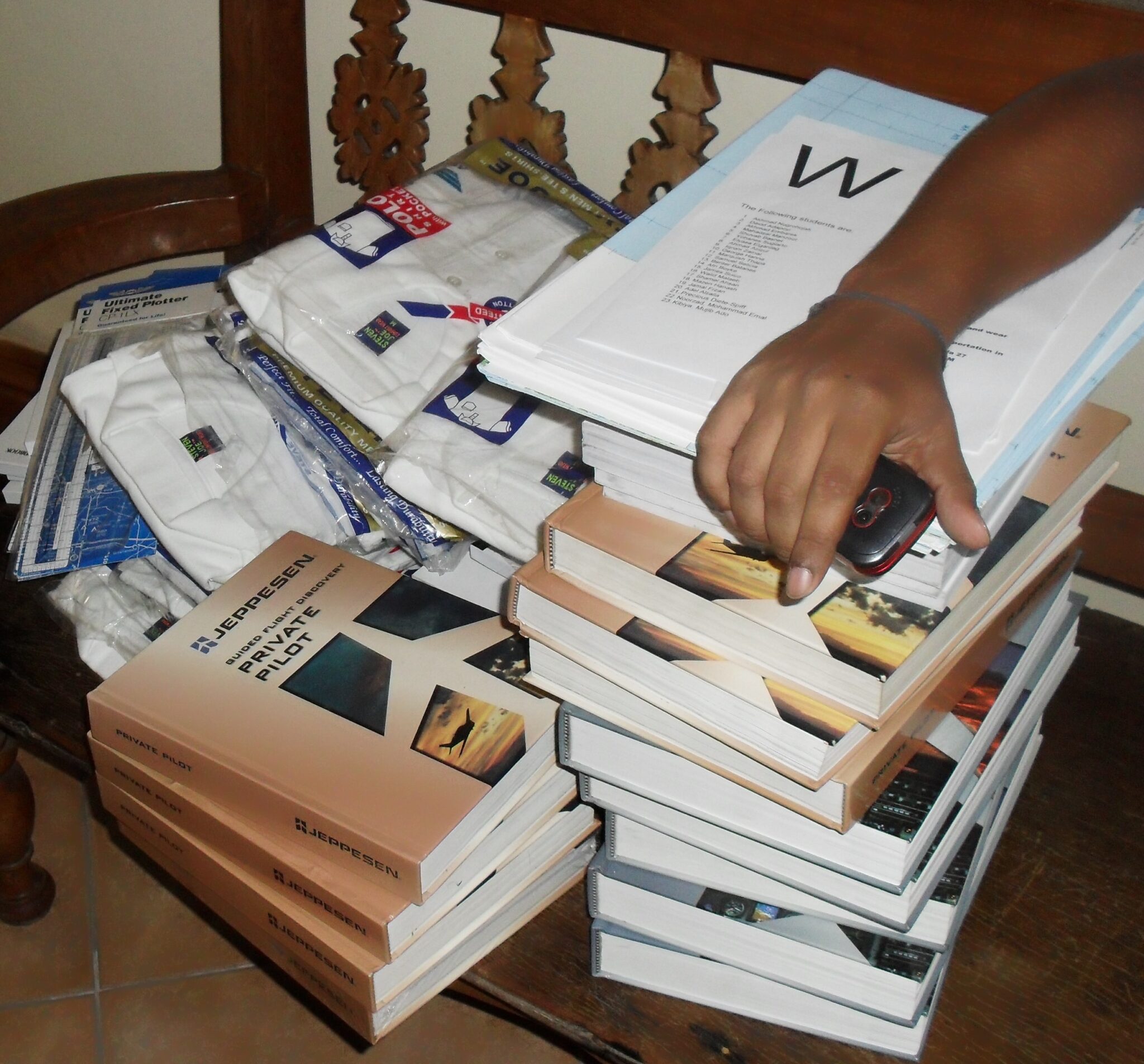 PILOT KITS FOR FLIGHT TRAINING PHIL BANGLADESH